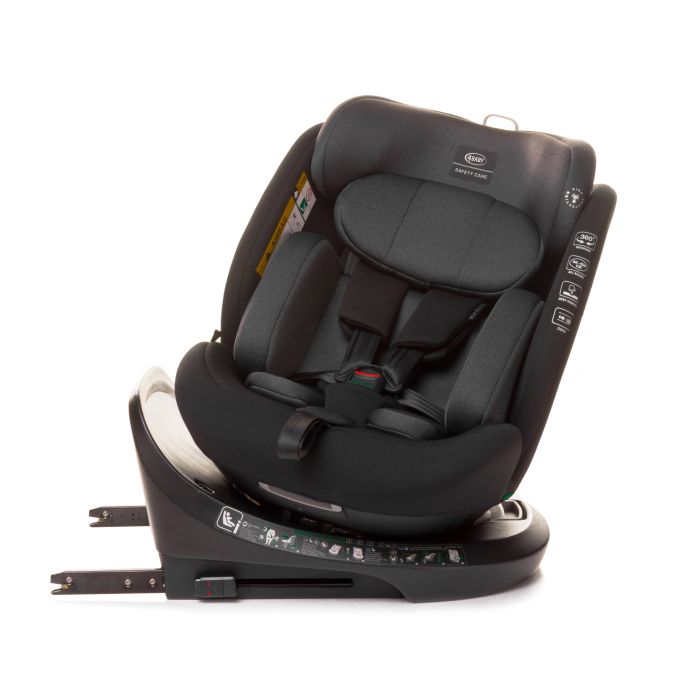 4Baby autokėdutė ROTO-FIX 40-150CM I-SIZE 0-36 kg pilka