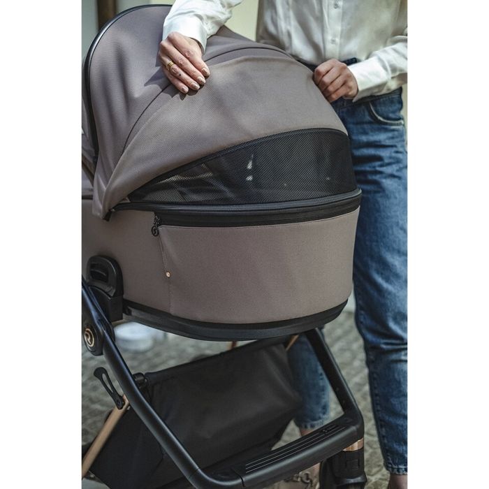 Roan vežimėlis 2/1 iVI Cocoa/Rose Gold