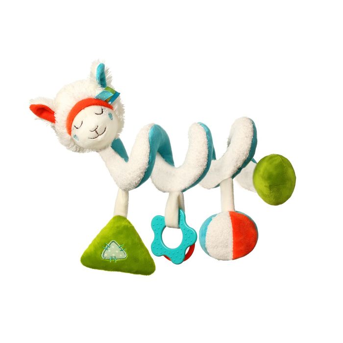 Žaislas kūdikiui pakabinama spiralė "Lama"