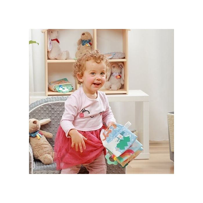 Minkšta kūdikio knygutė "4 seasons"