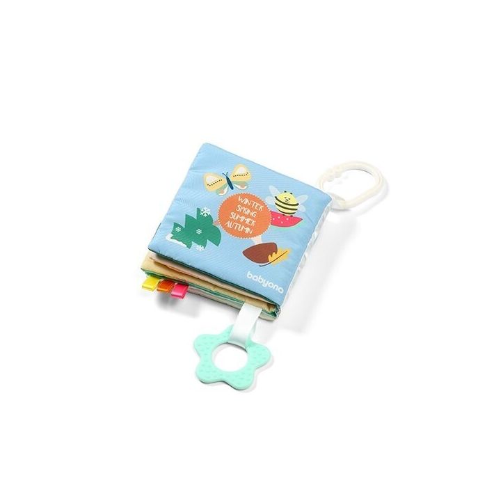 Minkšta kūdikio knygutė "4 seasons"