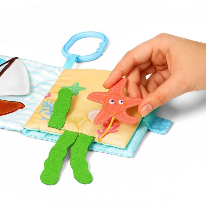 Minkšta kūdikio knygutė "Fish"