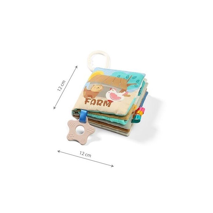 Minkšta kūdikio knygutė "Farm"