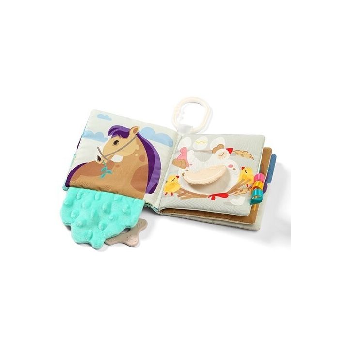 Minkšta kūdikio knygutė "Farm"