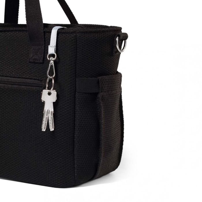 Krepšys - mamos rankinė kūdikio daiktams "Carmen black" 