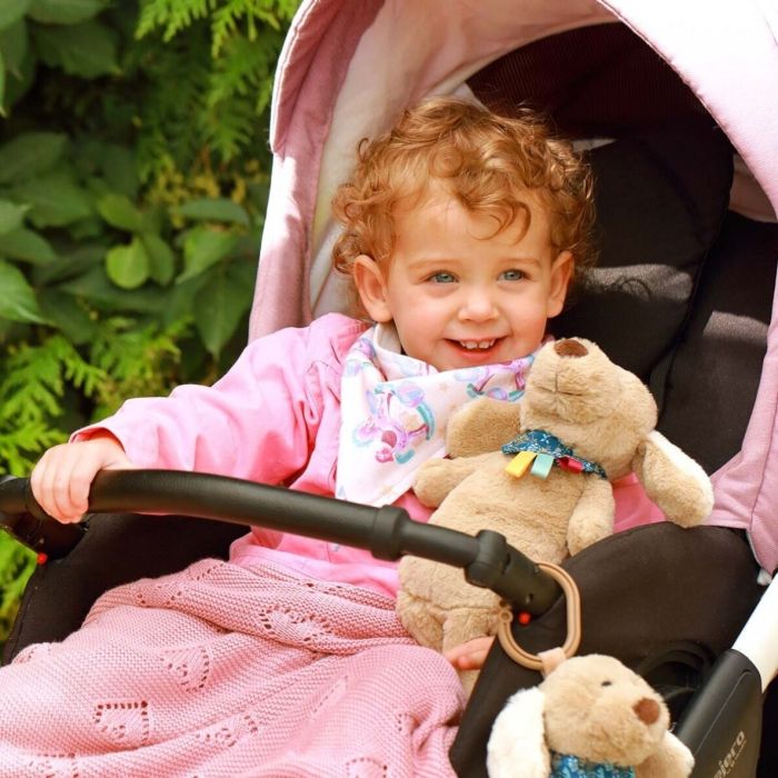 Seilinukas - kaklaskarė kūdikiui "Pony" 2 vnt