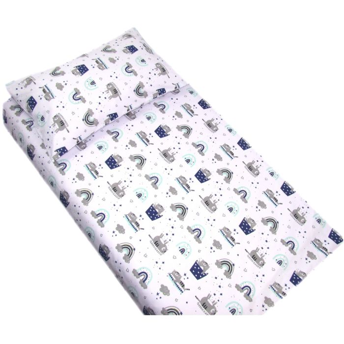 Patalynė kūdikio lopšiukui 80x70cm "Grey" 