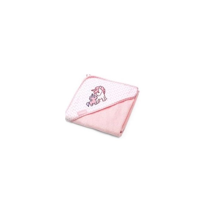 Bambukinis rankšluostis kūdikiui "Ponny" su gobtuvu 100x100cm 