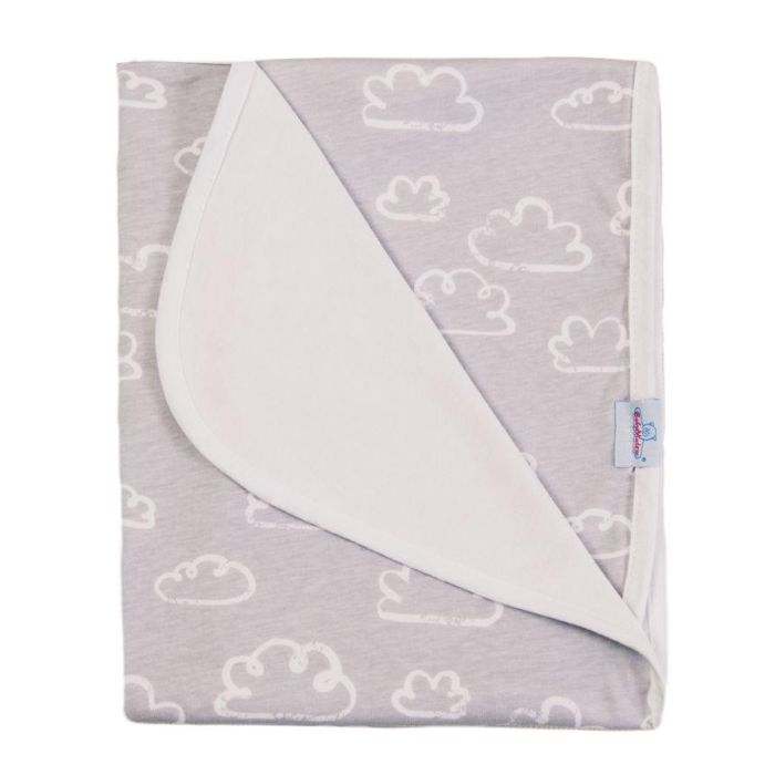 Bambukinis pledukas kūdikiui "Clouds" 100x75 