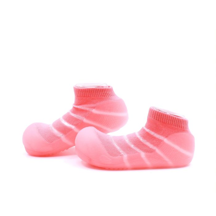 Pirmieji batukai kūdikiams Attipas "See though" pink