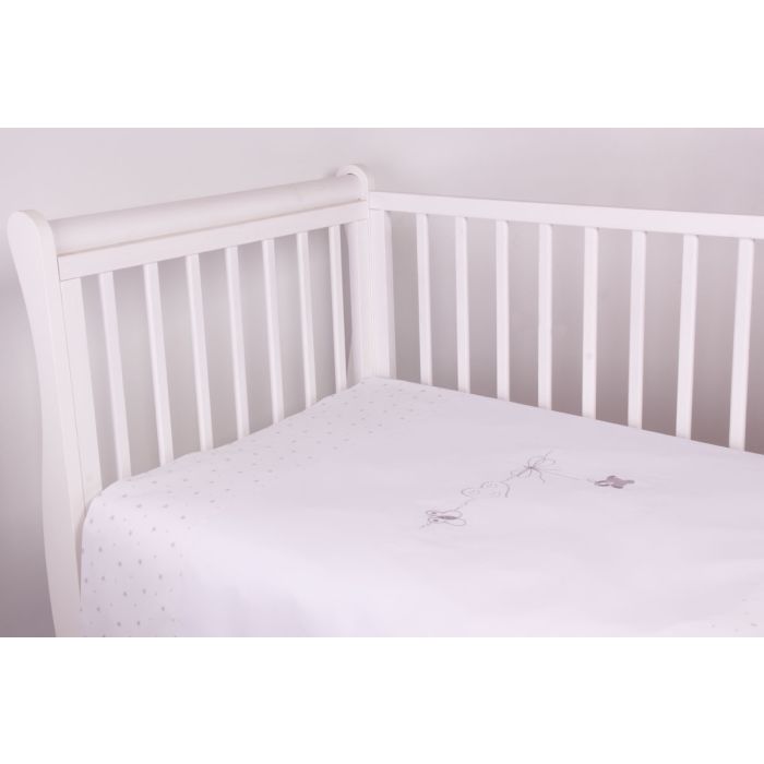 Patalynė kūdikiams 135x100 "Balta Širdelė"