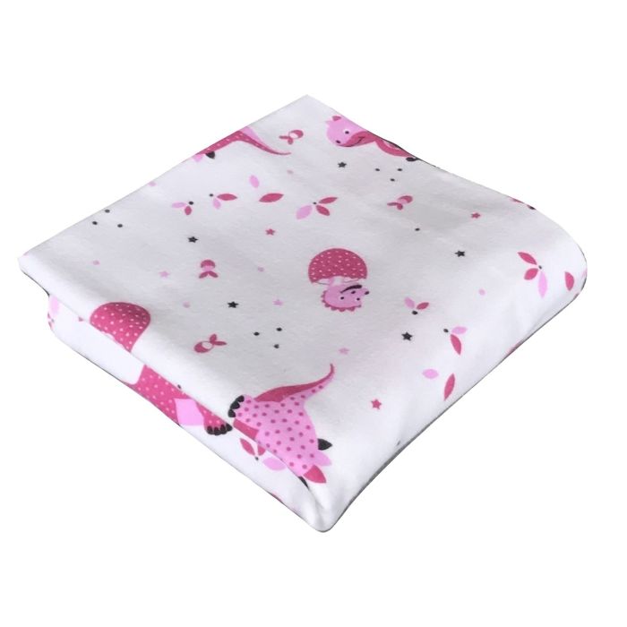 Flanelinis vystyklas kūdikiui "Dino" 70x80cm 1vnt.