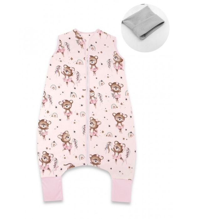 Miegmaišis kūdikiui "Little ballerina" su kojomis 2-2.5 TOG