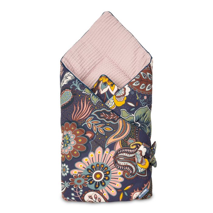 Dvipusis vokelis - pledukas kūdikiui "Flowers" 