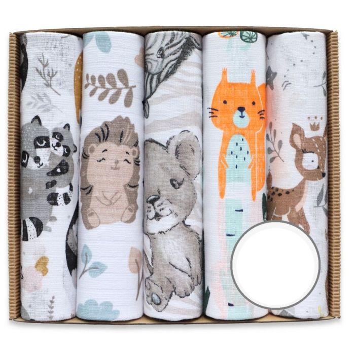 Vystyklai kūdikiui - 5 dalių komplektas "Fox"