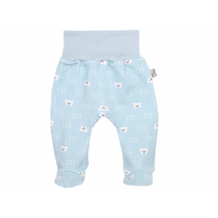 Kelnytės kūdikiui "Bear glamuor mint", su pėdutėmis