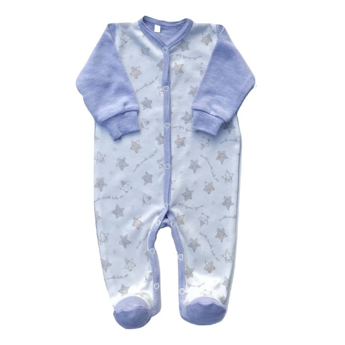 Šliaužtinukai kūdikiui "Star" mėlynos spalvos