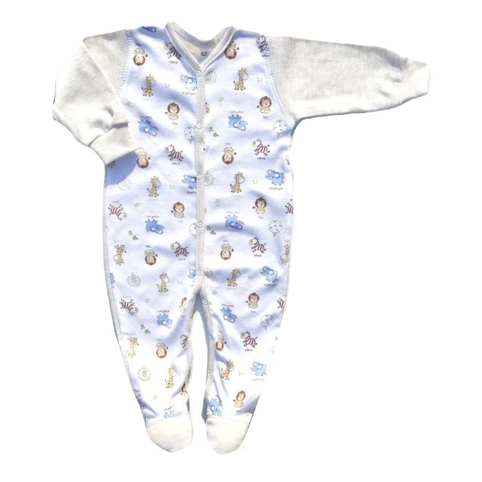 Šliaužtinukai kūdikiui "Zoo" bežinės spalvos