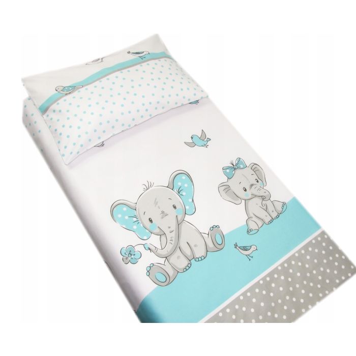 Patalynė kūdikiams 135x100 "Friends" melsva