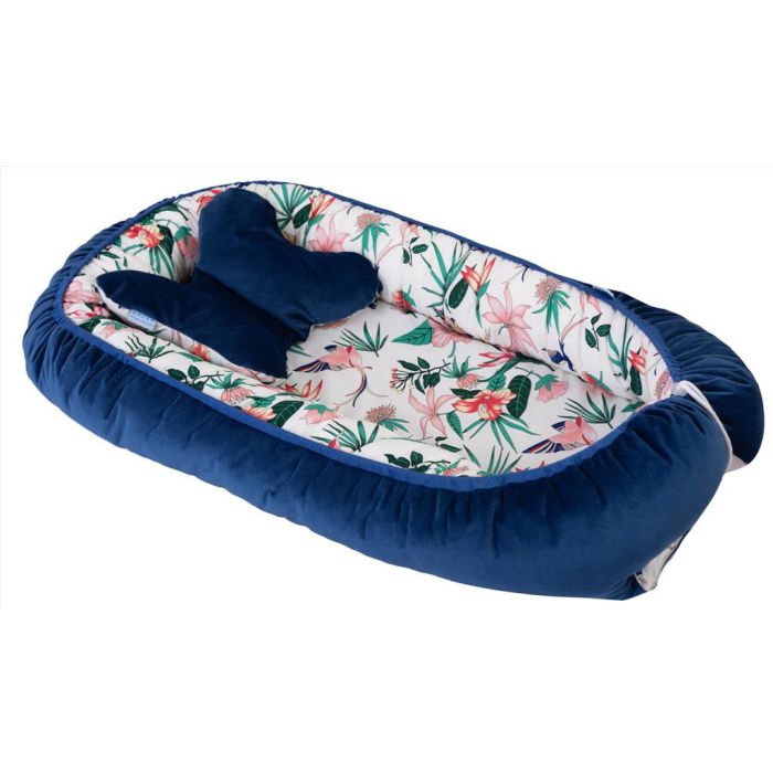 Lizdelis - kokonas kūdikiui  "Navy" 