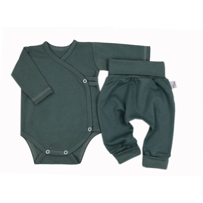 Drabužėliai kūdikiui "Blank baggi khaki" 2 dalių