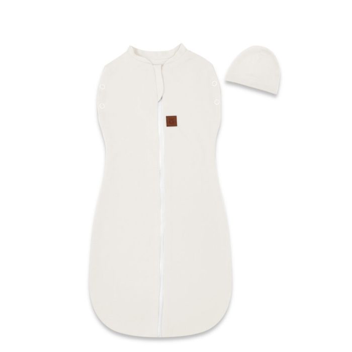 Vystyklas kokonas kūdikiui Teddy interlock super soft ecru