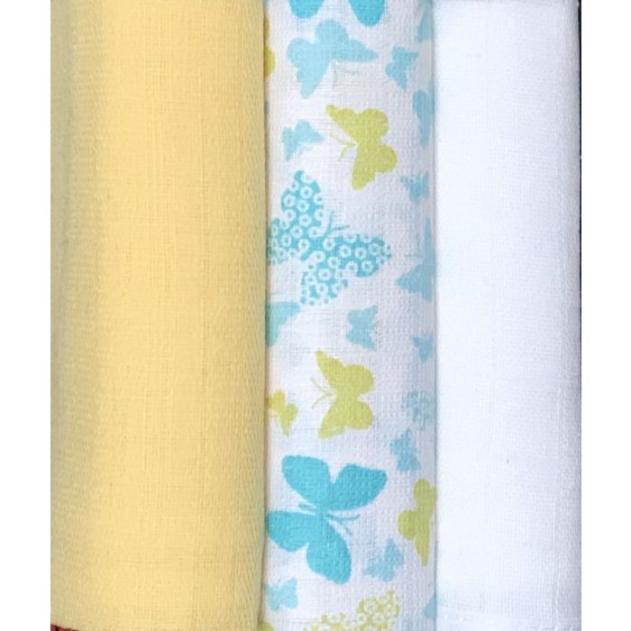 Vystyklai kūdikiui - 3 dalių komplektas "Butterfly"