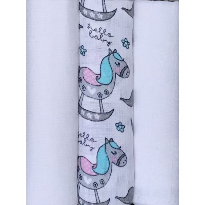 Vystyklai kūdikiui - 3 dalių komplektas "Hello baby"