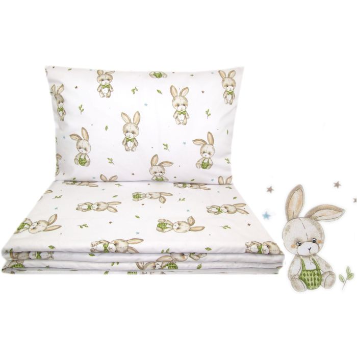 Patalynė kūdikio lopšiukui 80x70cm "Cotton tail" 