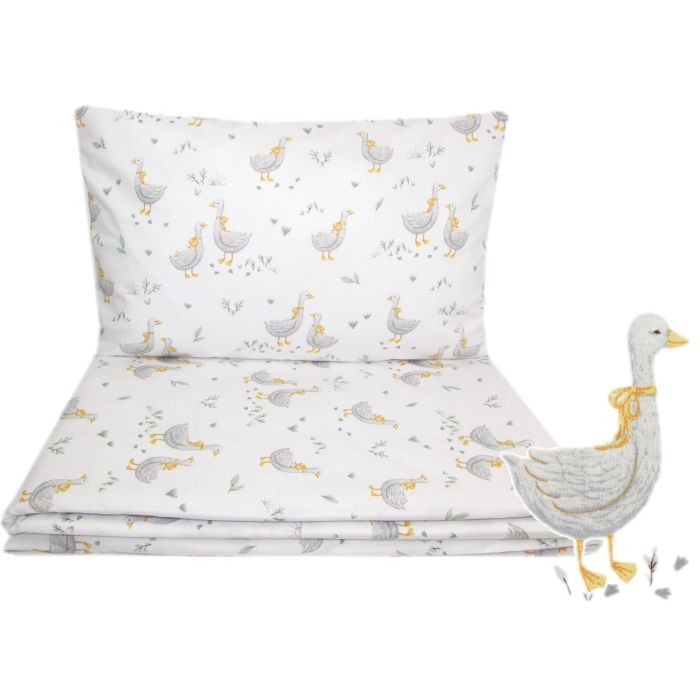 Patalynė kūdikio lopšiukui 80x70cm "Golden goose" geltonos spalvos 