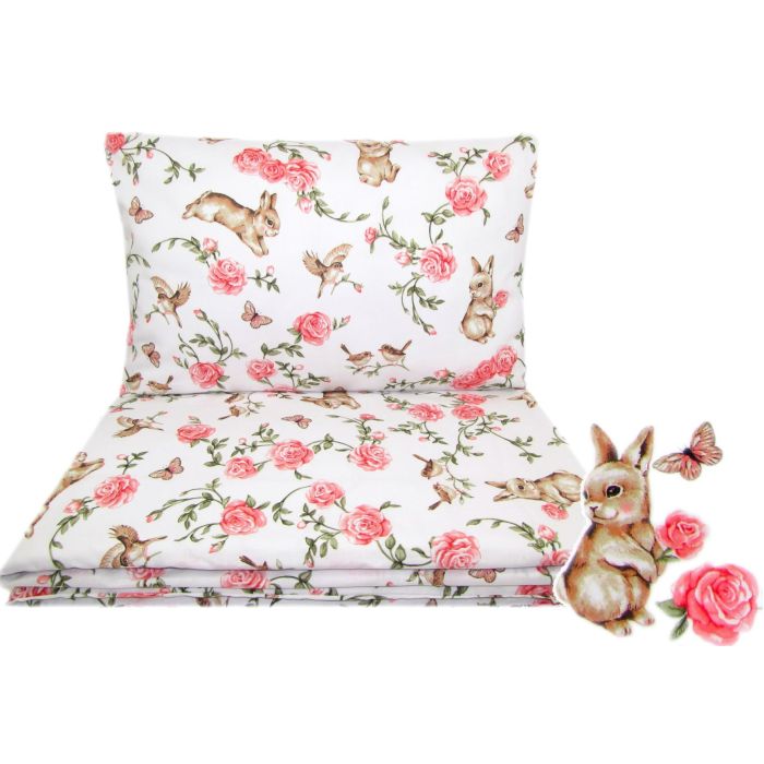 Patalynė kūdikio lopšiukui 80x70cm "Songbirds" 