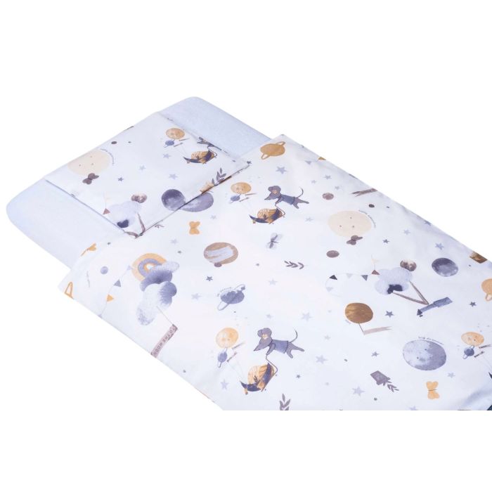Patalynė kūdikio lopšiukui 80x70cm "The starlight mouse" 