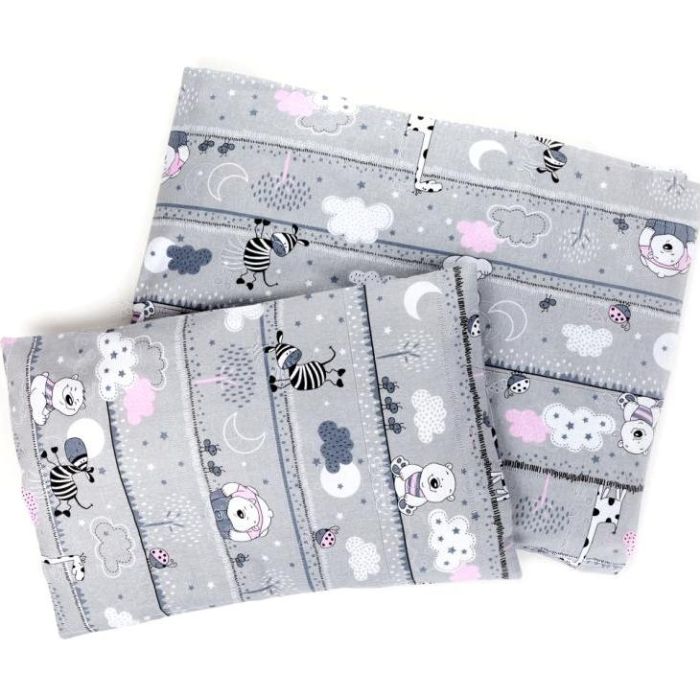 Patalynė vežimėliui "Safari" pilkos spalvos