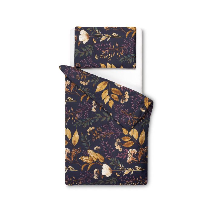 Patalynė kūdikiams 135x100 "BURGUNDY FLORAL" 