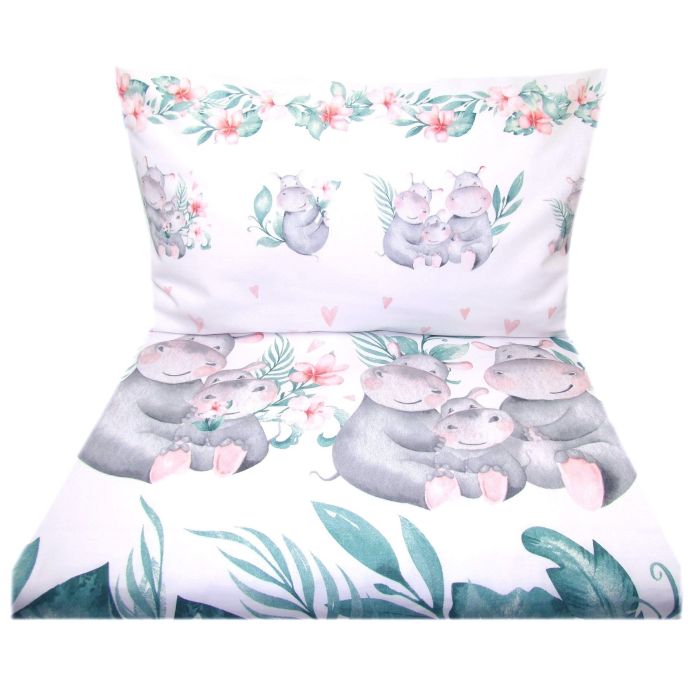 Patalynė kūdikiams 135x100 "Hippo" 