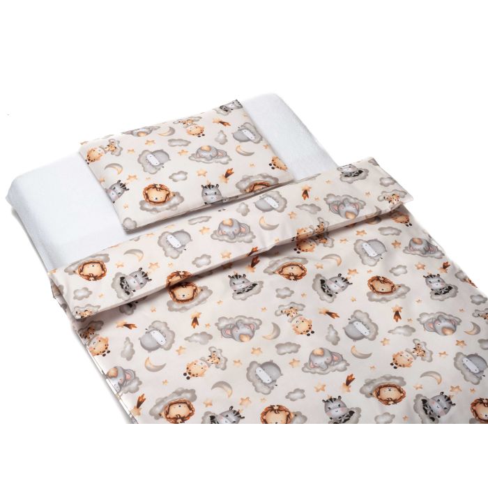 Patalynė kūdikiams 135x100 "Keep dreaming grey" 