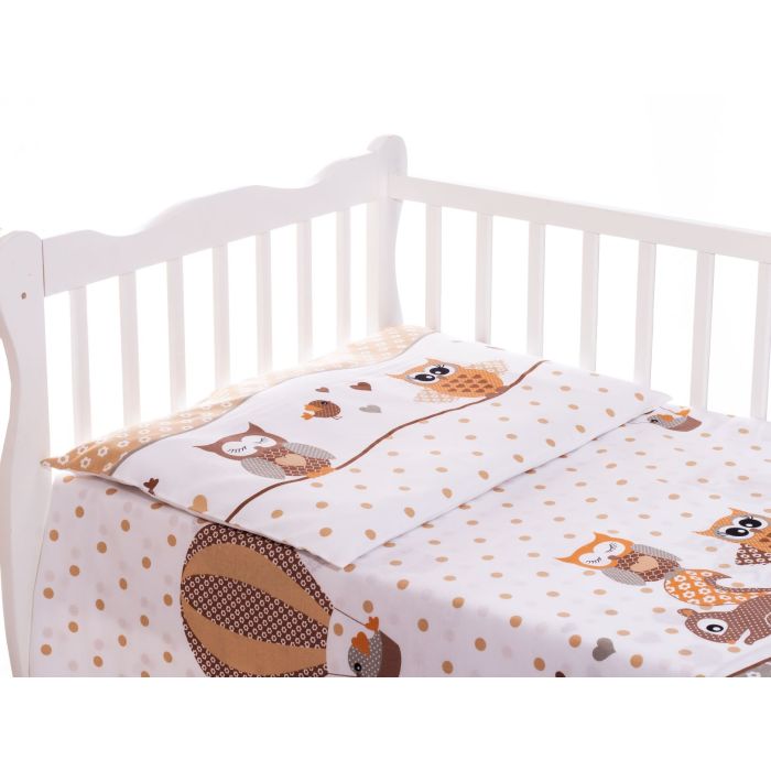 Patalynė kūdikiams 135x100 "OWL" 