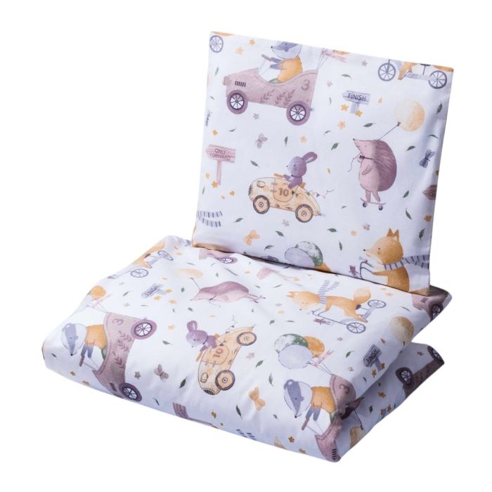 Patalynė kūdikiams 135x100 "The racers" 