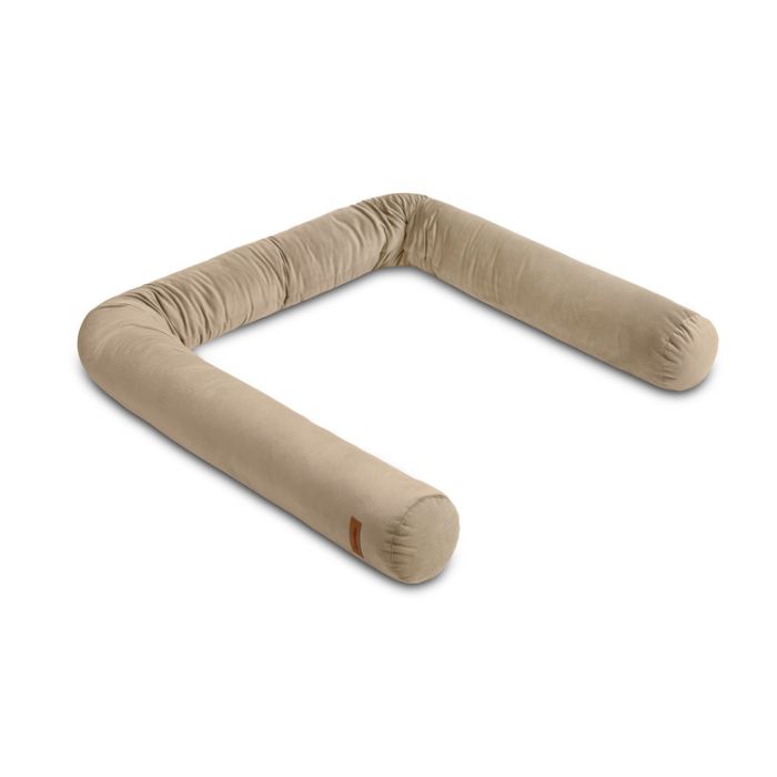 Kūdikio / vaiko Lovytės apsauga 200 cm "Velvet beige" 