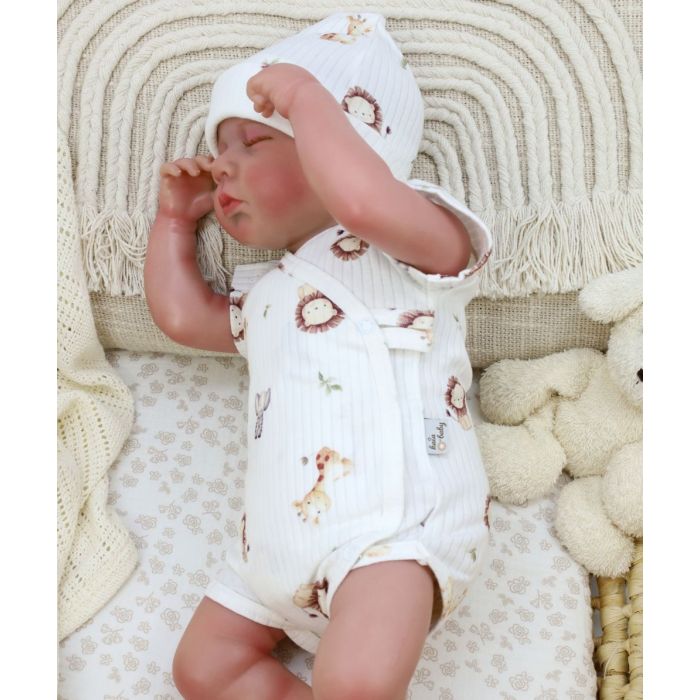 Kūdikio smėlinukas trumpomis rankovėmis "KOS"  zoo