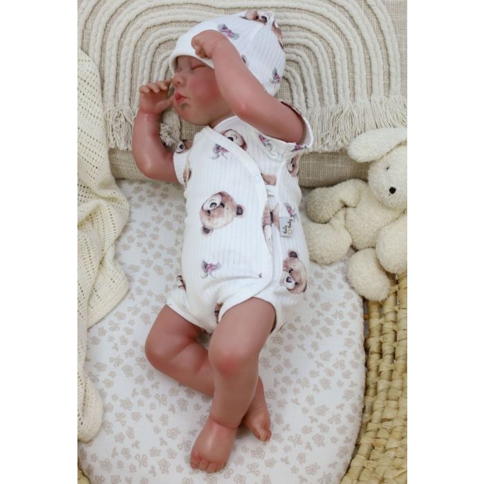 Kūdikio smėlinukas trumpomis rankovėmis "KOS"  bears