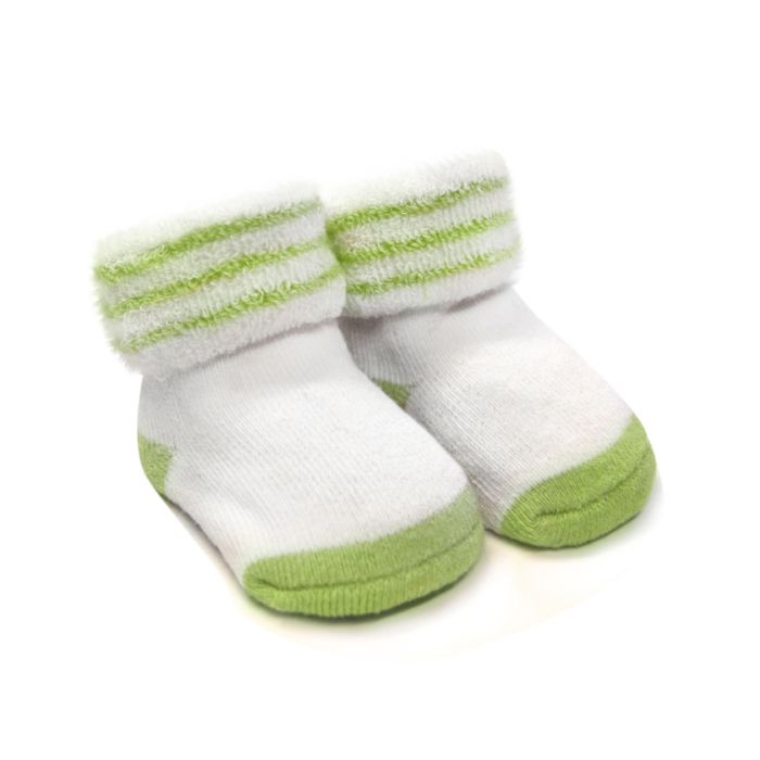 Frotinės kojinytės kūdikiui 0-6mėn žal.sp.