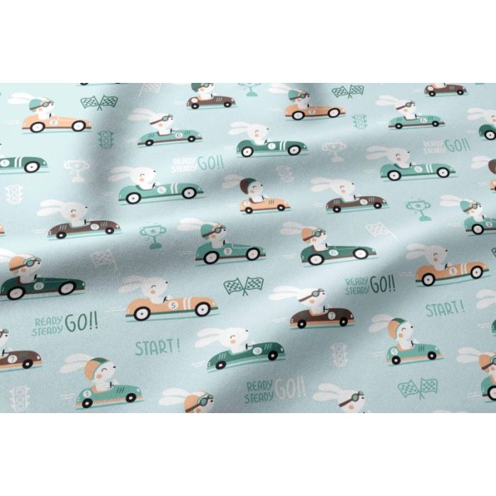 Patalynė kūdikiams 135x100 "BUNNY GO" 