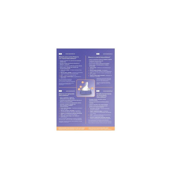 Kūdikio buteliukų pradinis rinkinys "Lansinoh" 160+ 240 ml 2 vnt