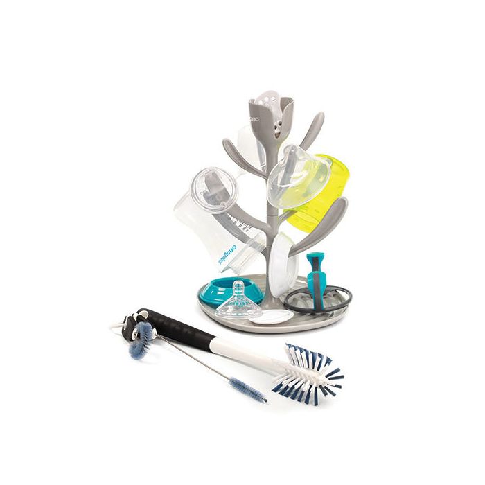 Buteliukų ir žindukų džiovyklė "Tulpė", pilka 