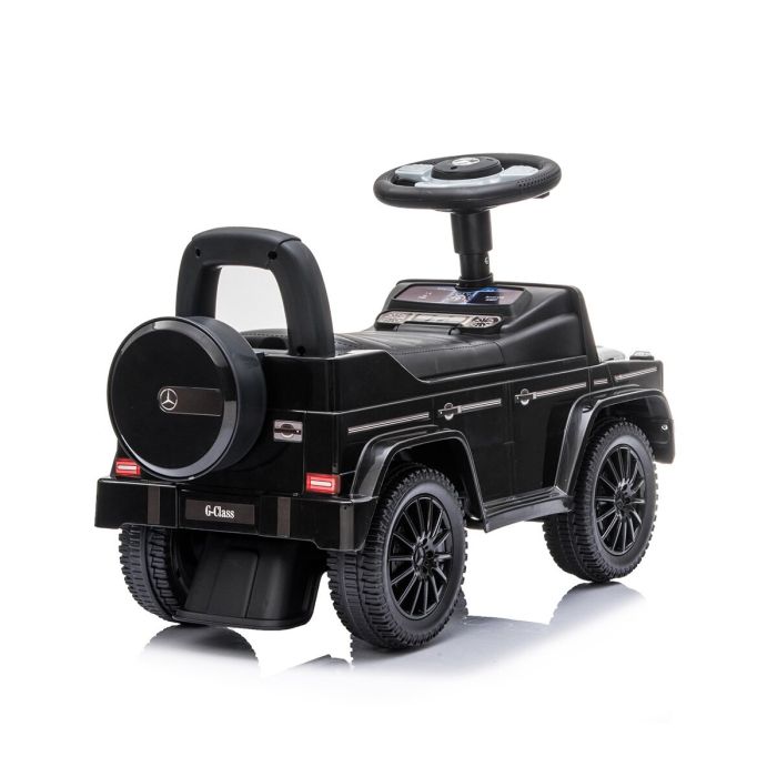 Babyono mašinėlė stumdoma G klasės Mercedes balta 1904