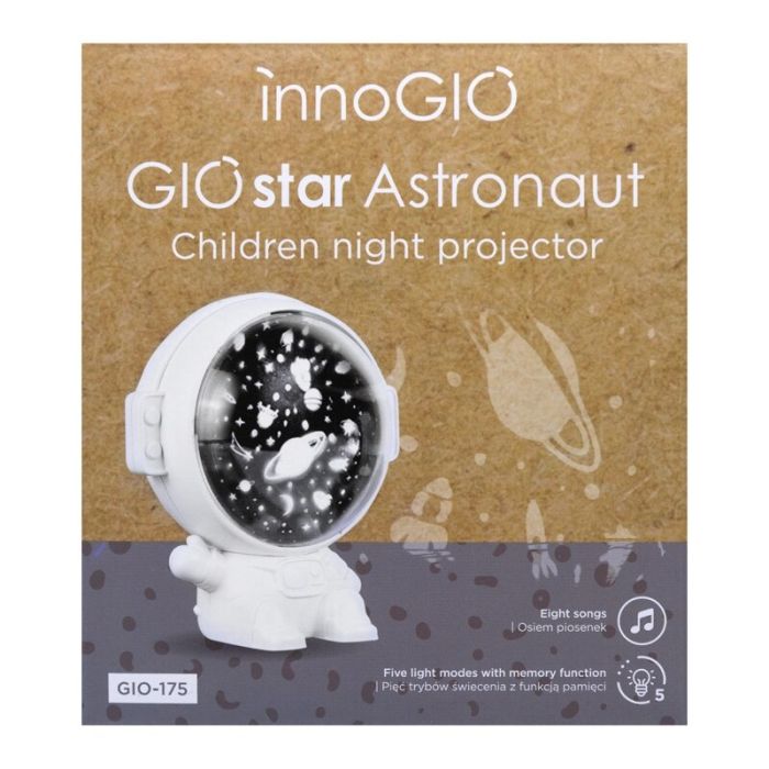 InnoGiO projektorius vaikiškas GIOstar astronautas GIO-175