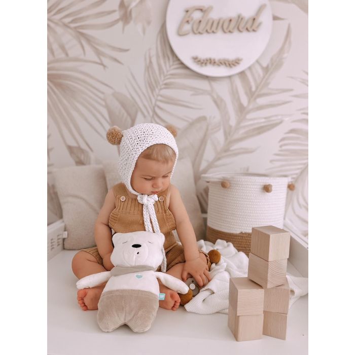 myHummy migdukas baltas triukšmas meškutis baltas 3/1