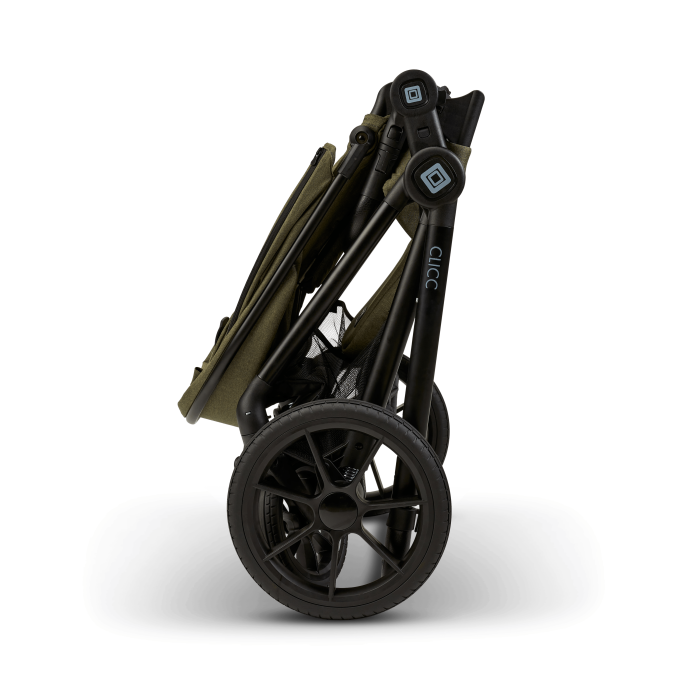 Moon vežimėlis 2/1 CLICC žalias