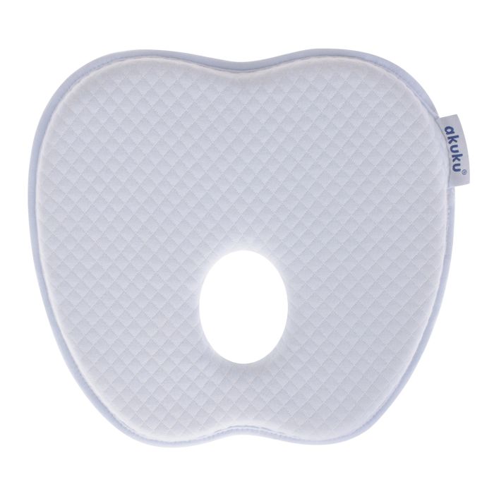 Pagalvė kūdikiui nuo nugulėjimo "Akuku"  pilka